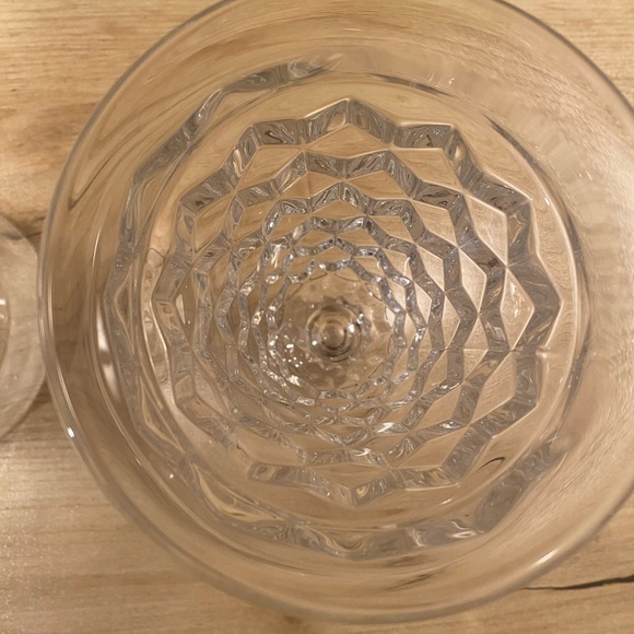 Two Vintage Fostoria Glasses, gorgeous clear Fostoria Glass here! Sold in pair! - Picture 6 of 7